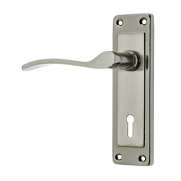M7B10 - 2 Lever Lockset Lady Star 6